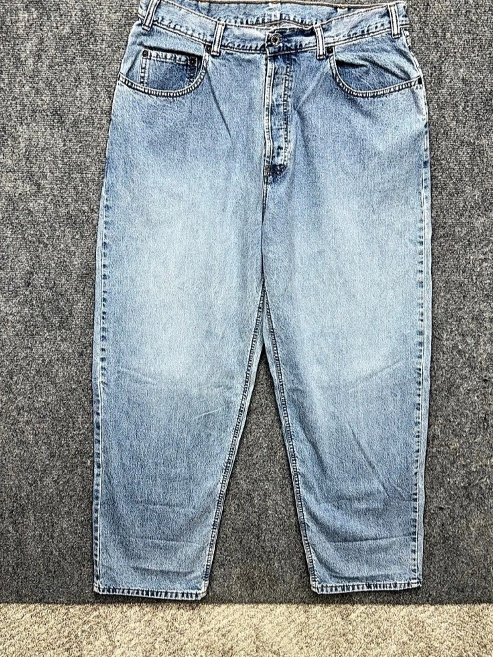 Vintage Gap Denim Jeans Giant Fit Buttonfly USA Men's size 36 36x30 streetwear